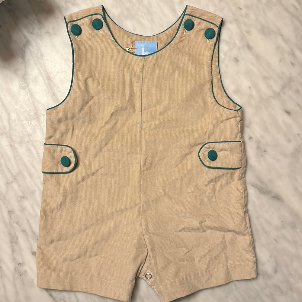 NWT Bella Bliss Corduroy John John 12M